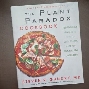 THE PLANT PARADOX Hardcover Book Cookbook Steven Gundry Weightloss Gut Health